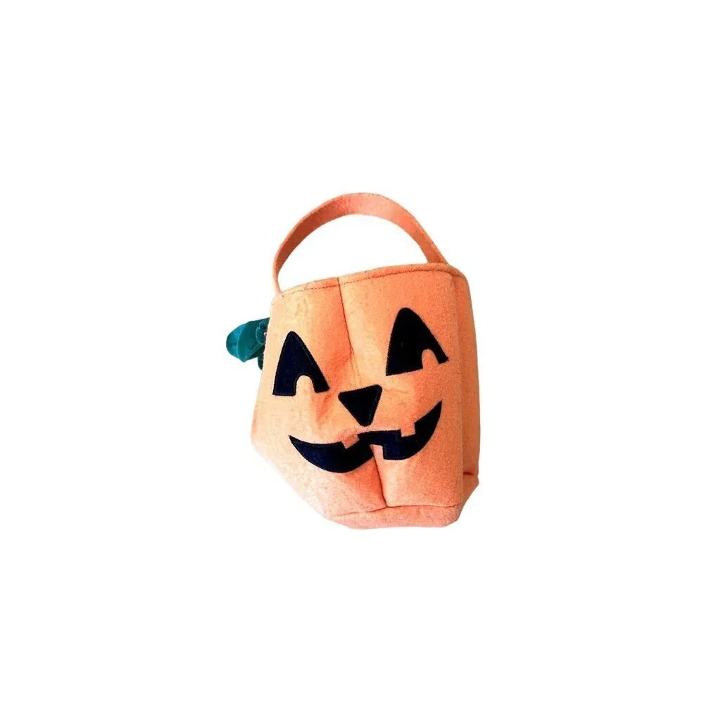 Old Navy Kids Pumpkin Fleece Halloween Bag